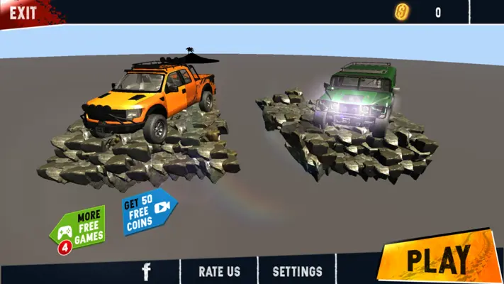 4x4 Offroad Jeep Driving Game android App screenshot 0